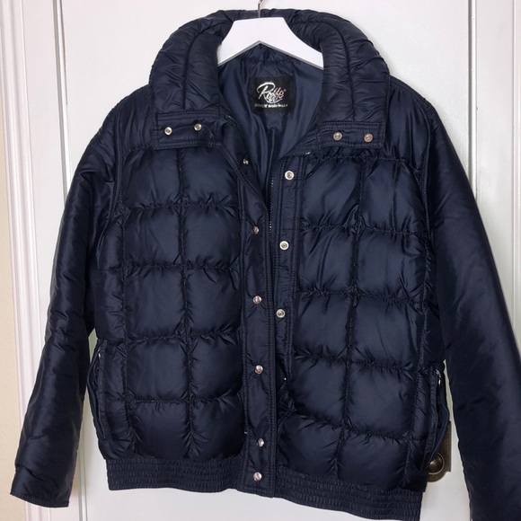 Roffe Jackets & Blazers - Roffe Navy blue ski jacket size 14